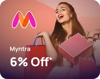 Myntra 6% Off with coins