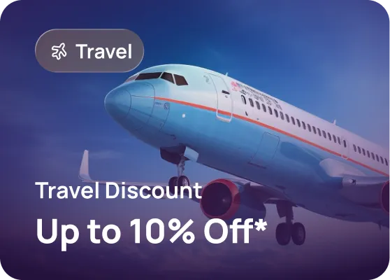Travel Discount Up to 10% Off